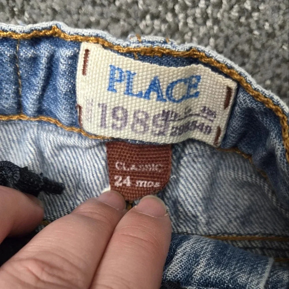 Bundle of 2 Toddler Jeans Various Brands - Picture 3 of 4